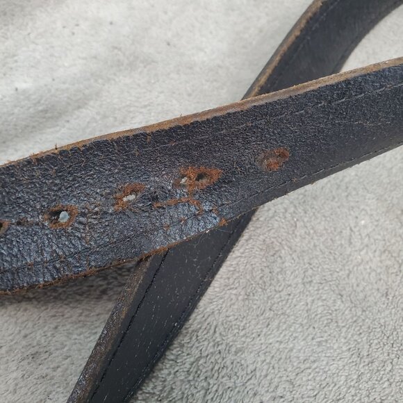 Dickies Belt Mens 46-48 Brown Leather Work Belt *Read* - Picture 7 of 9